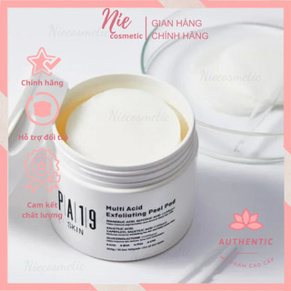 Gạc tẩy tế bào chết da pa19 skin hộp 100 miếng