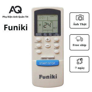 Điều khiển điều hòa Funiki | Remote máy lạnh Funiki hàng mới