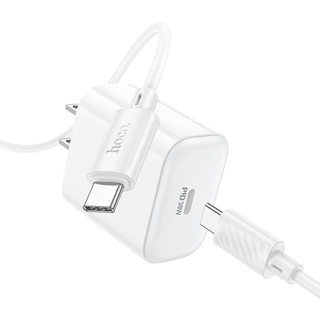 Bộ sạc pd30w hoco c76 pro chân dẹt 1 cổng type-c kèm dây sạc dài 1m cho type-c to type-c