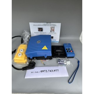 Điều khiển từ xa cho máy tời điện 220v