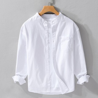 Áo sơ mi Đũi nam dài tay kiểu dáng Basic