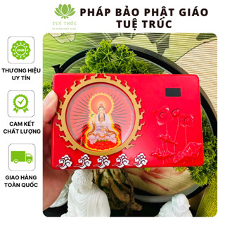 Máy Niệm Phật 21 Bài - Phát Quang Hình Quán Thế Âm Bồ Tát - Đài Tụng Kinh 21 Bài Có Đèn