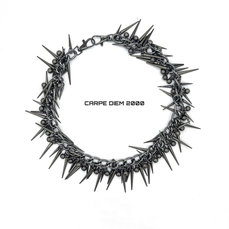 Spiky Pants Chain - Dây xích đeo quần không gỉ, thiết kế gai cá tính. Unisex nam nữ