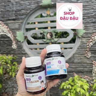 [MẪU MỚI] DHA & CANXI HEATHY CARE của Úc tử 4m+