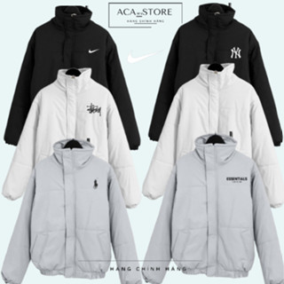 Áo Phao NIKE, STUSSY, MLB, ESSENTIALS , RALPH LAUREN... Logo Thêu Nam Nữ Full Mẫu Mới Cao Cấp Chính Hãng  ACA_STORE