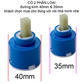 Lõi vòi nước, lõi vòi NÓNG LẠNH dùng cho vòi nước, củ sen nóng lạnh