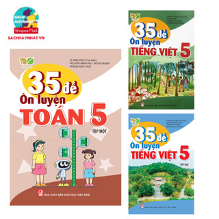 Sách - 35 đề ôn luyện toán, tiếng việt 5 - lẻ tùy chọn