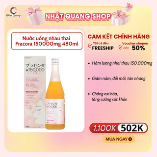 Nước uống collagen nhau thai Fracora Placenta 150.000mg