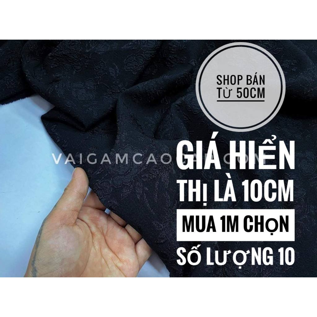 Vải Gấm Xốp (120k/m)
