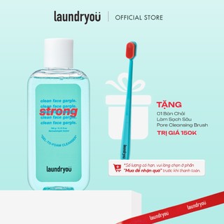 Sữa Rửa Mặt Laundryou Clean Face Gargle Gel-to-Foam Cleanser Strong 160g