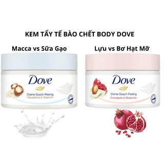 Tẩy da chết body Toàn Thân Dove Exfoliating Body Polish