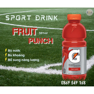 Nước giải khát Gatorade Fruit punch 591ml