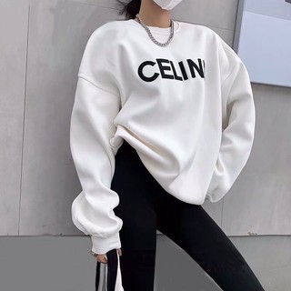 Áo Sweater  Celine chất liệu nỉ bông dày dặn, phong cách Hàn Quốc cực đẹp