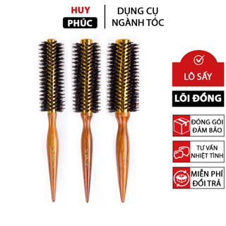 Lược tròn sấy lõi Đồng TERMAX, lô lược sấy tạo kiểu lõi bọc Đồng size to nhỏ