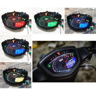 [CHỈNH MÀU ĐƯỢC] Đồng Hồ Điện Tử UMA Racing Lắp Cho Sirius/ Exciter 2006 - 2010