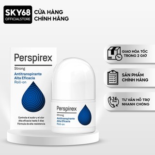 Lăn Khử Mùi Perspirex Giảm Tiết Mồ Hôi Dành Cho Người Nặng Mùi Và Nhiều Mồ Hôi 20ml - STRONG