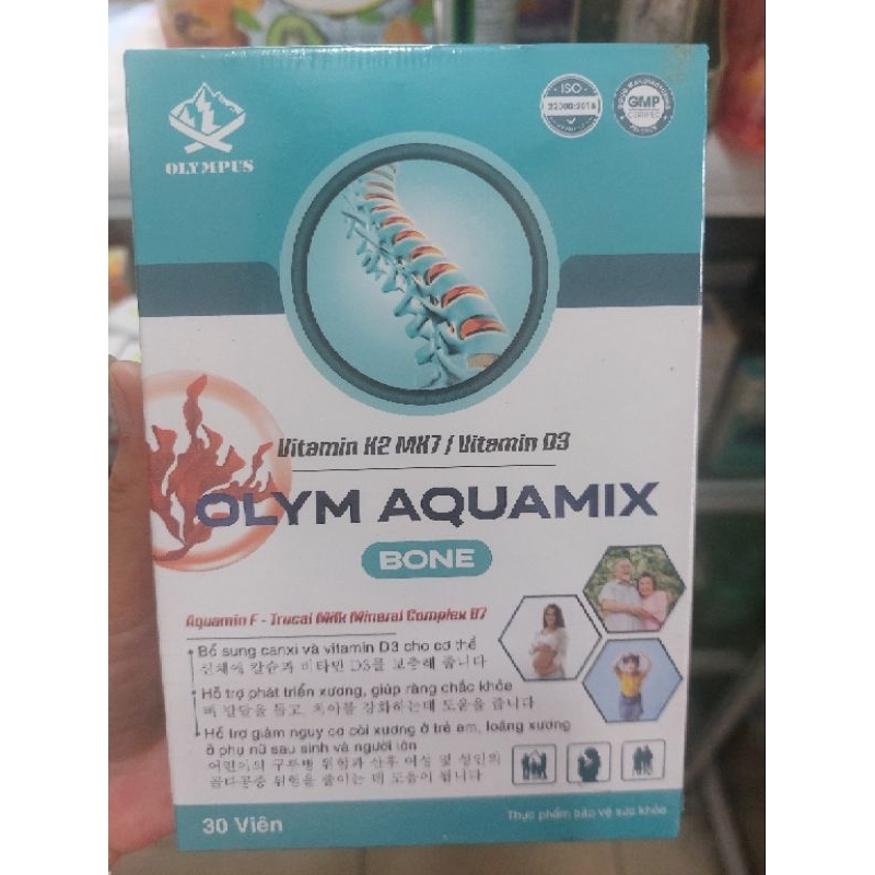 Calci Hữu cơ OLym Aquamix BONE