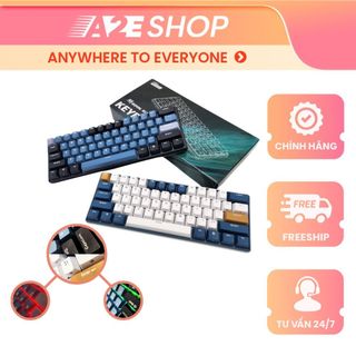 Bàn phím cơ royal kludge rk61 plus kêt nối 3 chế độ - modes/rgb/hotswap