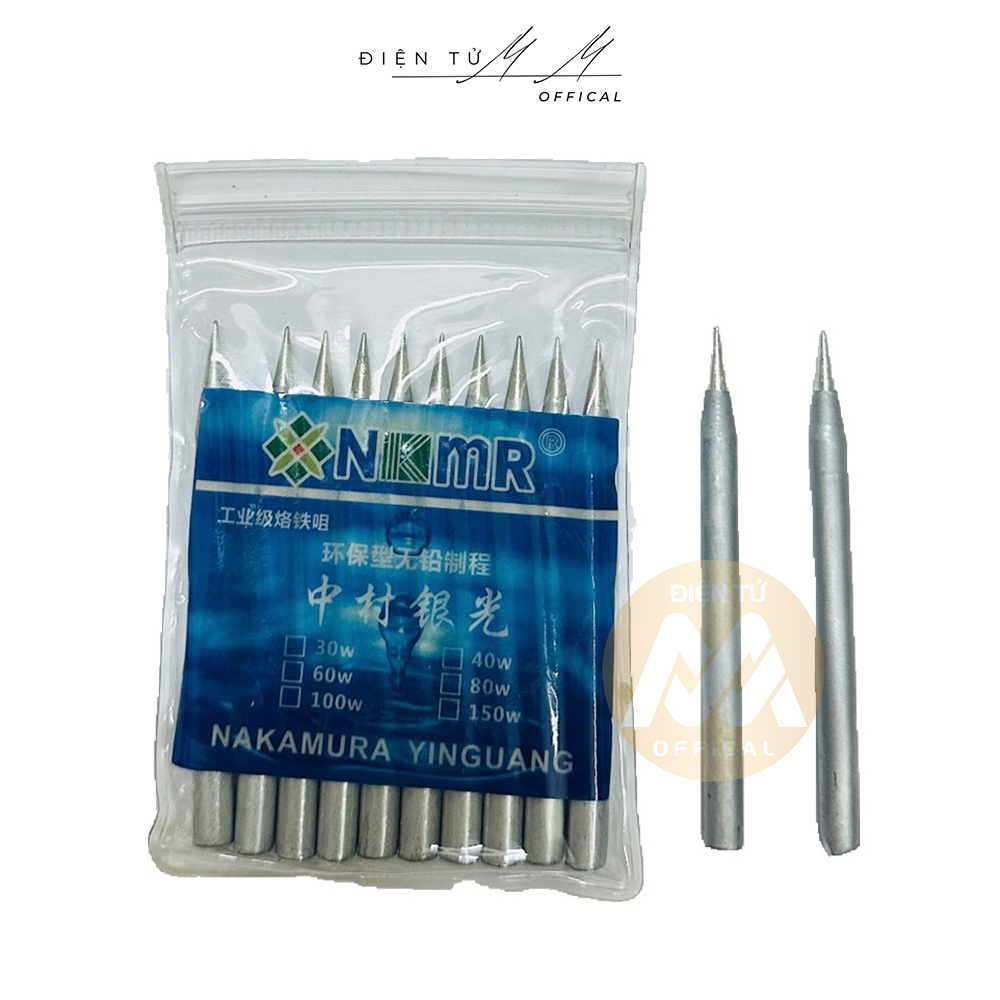 Mũi mỏ hàn, đầu mỏ hàn nhọn tốt 30/40/60W