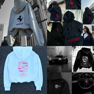 Áo Hoodie Zip Porsche Ferrari Nam Nữ Thêu full , Chất Dày Dặn Chuẩn From ,Hàng Xịn Chính Hãng Cao Cấp ACA_STORE
