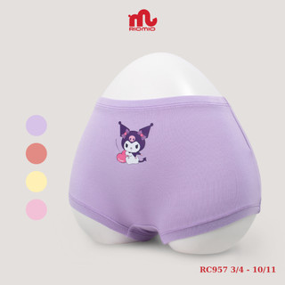 Set 4 quần lót bé gái RIOMIO size 13-42kg chất liệu Rayon an toàn với làn da nhạy cảm RC957, RC868