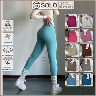 Quần Dài Ôm Tập gym yoga Pilates Legging Thun Lulu Siêu Co Giãn Gen Bụng Nâng Mông Thể Thao Nữ 164
