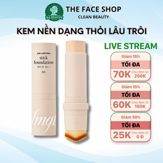 Kem nền trang điểm dạng thỏi Lâu trôi THE FACE SHOP fmgt ink lasting stick foundation 15g SPF50+ PA+++