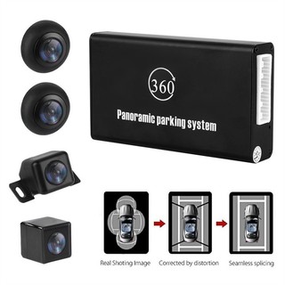 Camera hành trình 360 độ chuẩn AHD dùng tất cả các loại xe ô tô 2D, 3D