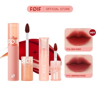  Combo 2 Son Kem Lì FOIF Daily Velvet Tint 3g + Mini FOIF Velvet Tint 