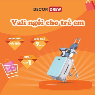 Vali ghế ngồi cho bé kết hợp xe đẩy tiện lợi dễ dàng di chuyển,Valy xác tay du lịch thông minh