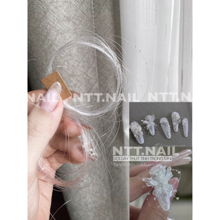 Set dây trong làm hoa b ướm gel thuỷ tinh trang trí nail