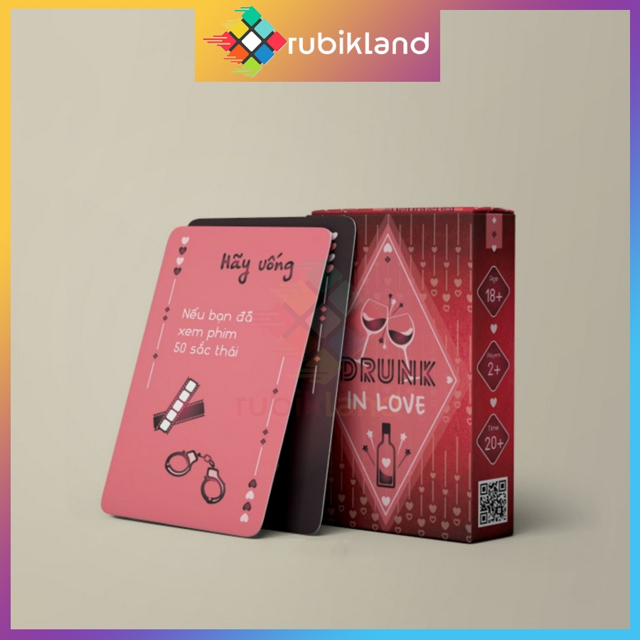 [Couple] Bộ Bài Drunk In Love Dành Cho Cặp Đôi Tại Các Buổi Tiệc Boardgame Yêu Nhau Nồng Cháy Hẹn Hò