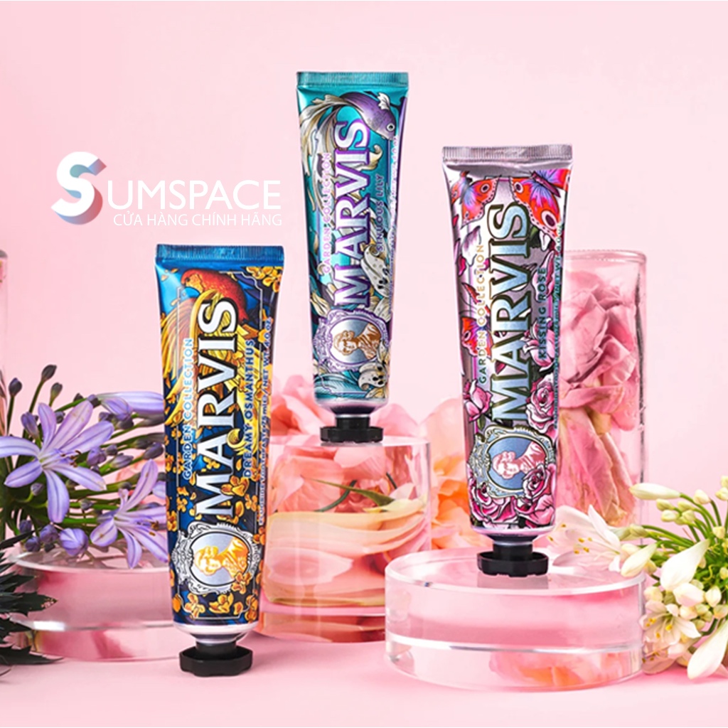 [SUM SPACE] [CÔNG TY] Kem Đánh Răng Marvis Giúp Làm Sạch, Trắng Răng, Thơm Miệng, Mùi Thơm Thượng Lưu - 75ml / 85ml
