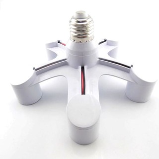 Đầu chia đui xoáy E27, chia thêm cổng lắp bóng điện dạng đui xoáy
