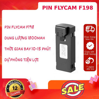 Pin flycam f198 dung lượng 3.7v 1800mah