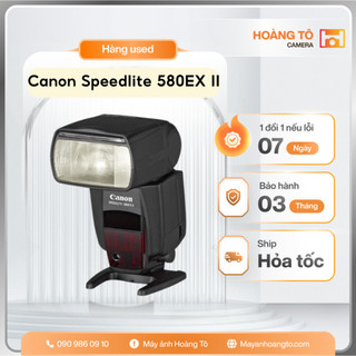 Đèn flash Canon Speedlite 580EX II đã qua sử dụng khá