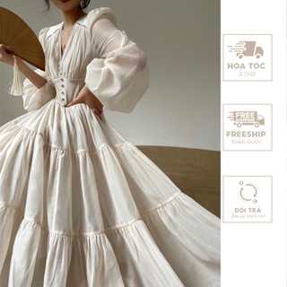 Đầm Thiết Kế Cao Cấp Ren Cổ – VH121