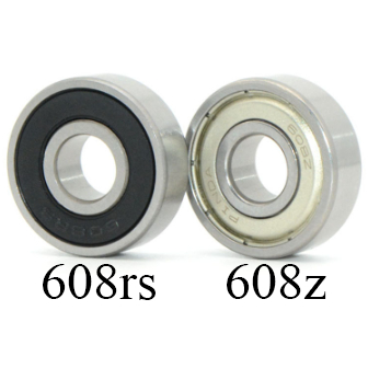 Vòng Bi 608Z/608RS – Kích Thước 8x22x7mm, Chạy Êm, Chống Mài Mòn