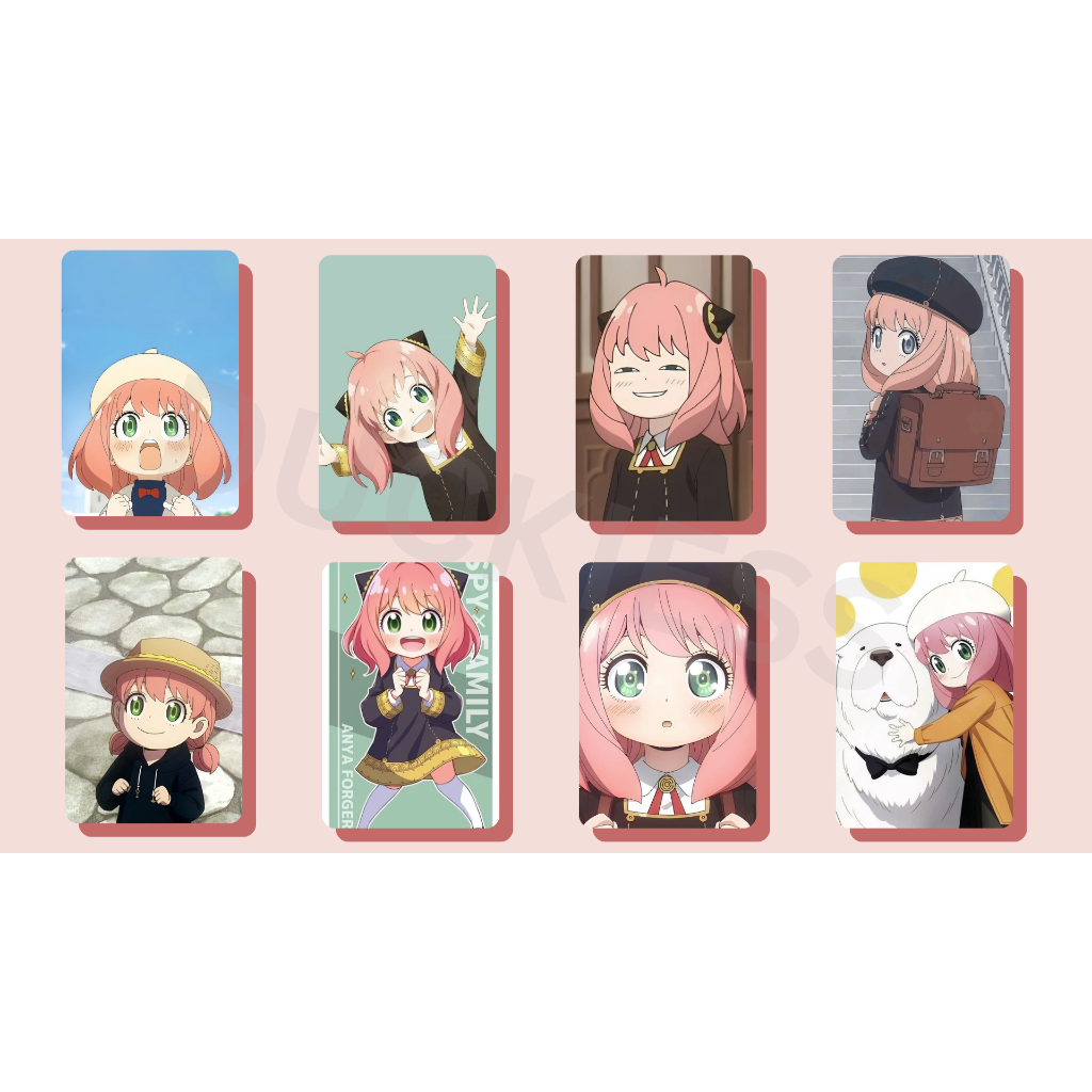 Set card bo góc Anya (Spy x Family)
