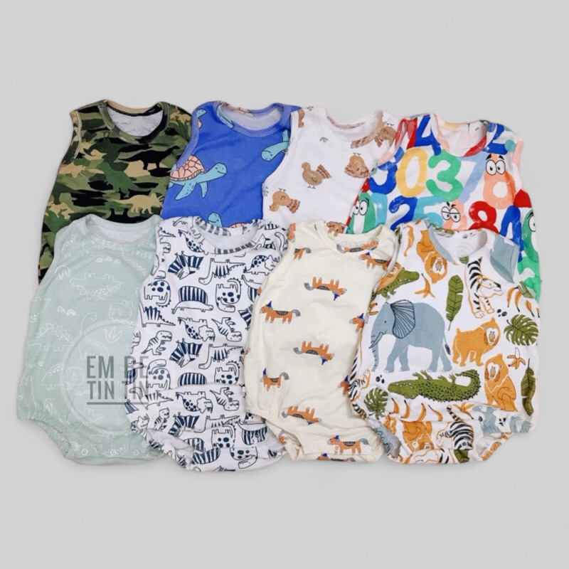 Body ba lỗ cho bé ( size 5 đến 12kg)