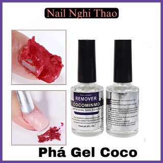 Chai phá gel móng tay không cần ủ aceton