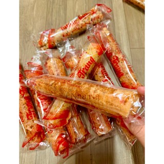 COMBO 6 Bánh Tráng Nướng Cuộn Mắm Ruốc Chà Bông Tép Hành | Loại Cuộn Tròn |