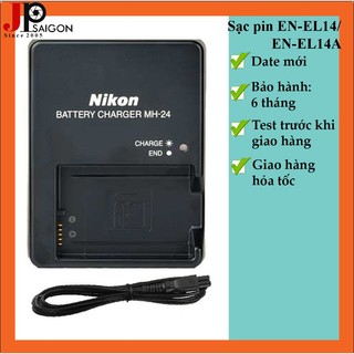 Sạc mh-24 thay thế cho pin nikon en-el14/en-el14a