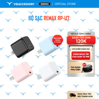 Bộ sạc Remax RP-U7 TypeC to LN PD 20W