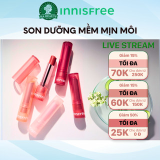 Son dưỡng môi có màu làm mềm môi innisfree Dewy Tint Lip Balm 3.2g