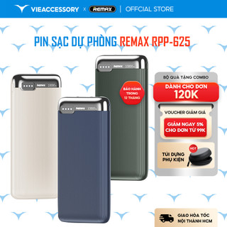 Pin Sạc Dự Phòng Remax RPP-625 10000mAh 2 Cổng USB max 2.1A