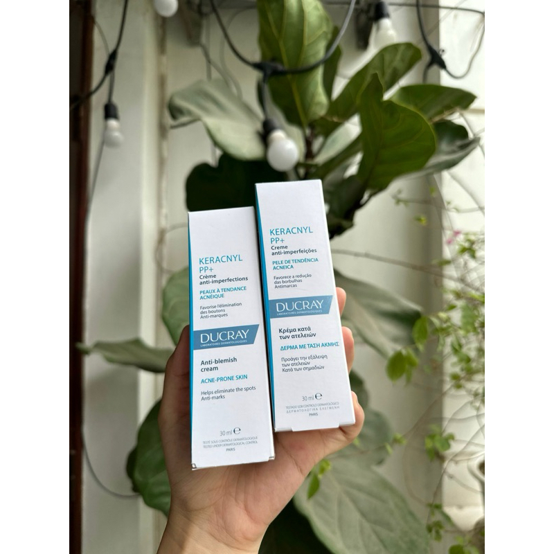[CHÍNH HÃNG] KEM DƯỠNG GIẢM MỤN DUCRAY KERACNYL PP CREAM 30ML