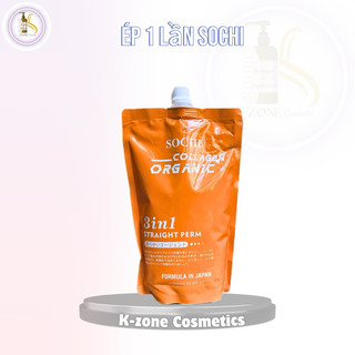 Kem ép side Sochi Nhật Bản Duỗi tóc nam một lần 1000ml