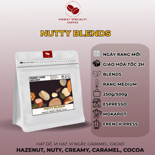 Cà Phê Pha Máy Nutty Blends - Vinnist Specialty Coffee