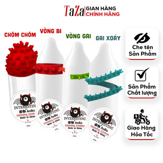 Bao cao su gân gai, bcs bi hbm aobo siêu bi gai, bao cao su gân gai thế hệ mới | shop_taza